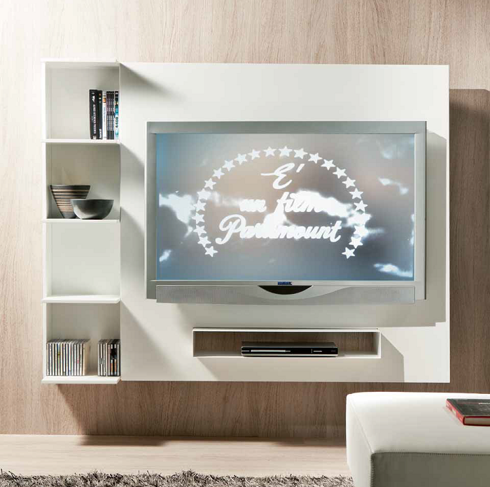 15 Esempi di Pannello Porta TV e Altre Soluzioni per il Mobile TV