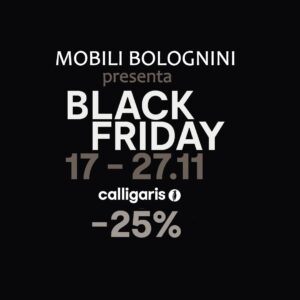 Black Friday Calligaris 25% sconto