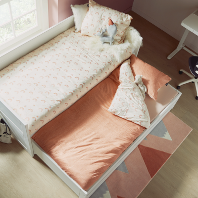 LETTO SALVASPAZIO LIFETIME con letto estraibile e cassettone, tutto in uno