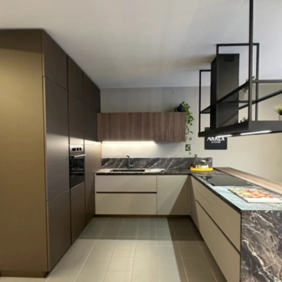 Cucina con penisola Arrex Loft 2.2 fine esposizione